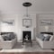 Ekena Millwork Small Classic Ceiling Medallion (Fits Canopies up to 10"), 40 1/4"OD x 3 1/8"P, Steel Gray CM40CLSGS - alternate 2